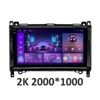 Штатна автомагнітола Soundbox S-8663 з CarPlay та 4G модемом для Mercedes Benz A Class W169 2004-2012, B class W245 2005-2011, Sprinter W 906 2006-2017 , Vito W639 2006-2014 , Viano W639 2006-2014 S4 2K-8663+360