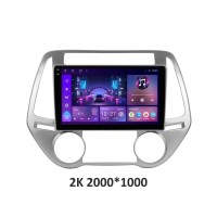 Штатная магнитола Soundbox S-9091 с CarPlay и 4G модемом для Hyundai i20 2008-2014 S4 2K-9091+360