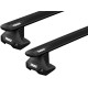 Багажник на гладкий дах Thule Wingbar Evo Black для Chevrolet Blazer (mkIII) 2019→ (TH 7114B-7105-5302)