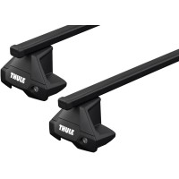 Багажник на гладкий дах Thule Squarebar Evo для Chevrolet Silverado EV (mkI); GMC Sierra EV (mkI) 2023→ (TH 7125-7105-5371)