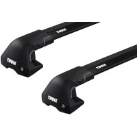 Багажник на гладкий дах Thule Wingbar Edge Black для Leapmotor S01 (mkI) 2019-2021 (TH 721xB-721xB-7205-LPM4)