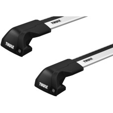 Багажник на інтегровані рейлінги Thule Wingbar Edge для Kia Carens (mkIV) 2021→ (TH 721x-721x-7206-KIA1)