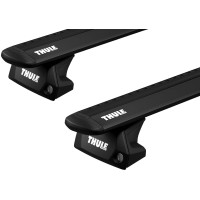 Багажник на рейлінги Thule Wingbar Evo Black для Honda Pilot (mkIV) 2022→ (TH 7114B-7106-6204)