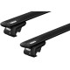 Багажник на рейлінги Thule Wingbar Evo Black (TH 711xB-7104)