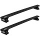 Багажник на рейлінги Thule Wingbar Evo Black для Honda Pilot (mkIV) 2022→ (TH 7114B-7106-6204)