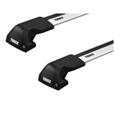 Багажник на интегрированные рейлинги Thule Wingbar Edge для Land Rover Discovery (mkIII) 2004-2009 (TH 7215-7214-7207-7025)