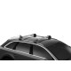 Багажник на интегрированные рейлинги Thule Wingbar Edge для Land Rover Discovery (mkIII) 2004-2009 (TH 7215-7214-7207-7025)
