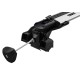 Багажник на интегрированные рейлинги Thule Wingbar Edge для Land Rover Discovery (mkIII) 2004-2009 (TH 7215-7214-7207-7025)