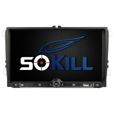 Автомобільний мультимедійний центр 9" з бездротовим CarPlay та Android Auto - SoKill DELTA-901 AND VW 4C 2+64GB