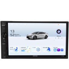 Автомобильный мультимедийный центр 2-Din 7" с беспроводным CarPlay и Android Auto - DriveX A-705 2+32 4C 4x45W