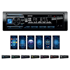 Автомагнітола 1-Din DriveX MP-100 4x45Вт BT APP