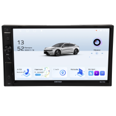 Автомобильный мультимедийный центр 2-Din 7" с беспроводным CarPlay и Android Auto - DriveX SE-705 4+64 QLED 4G DSP 8CF 4x50W