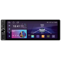 Автомобільний мультимедійний центр 1-Din 7" з бездротовим CarPlay та Android Auto - DriveX AND-7400 Android