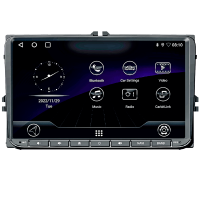 Штатна мультимедійна система VW DriveX UN1Q VW AND 9" QLED 4-Cores/2+32GB/Android 10.0/4x45Вт/QLED 1280x720/ASP