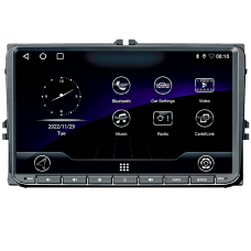 Штатна мультимедійна система VW DriveX UN1Q VW AND 9" QLED 4-Cores/2+32GB/Android 10.0/4x45Вт/QLED 1280x720/ASP