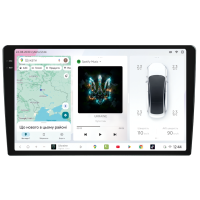 Автомобильный мультимедийный центр 10" с беспроводным CarPlay и Android Auto-S7+ 2K QLED 10" 8x2.7GHz 8x128GB 4G AK7808 AB 50W 360°