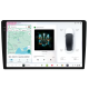 Автомобільний мультимедійний центр 10" з бездротовим CarPlay та Android Auto S4 2K QLED 10" 8x1.6GHz 4x64GB 4G TDA7851 50W DSP AK7604