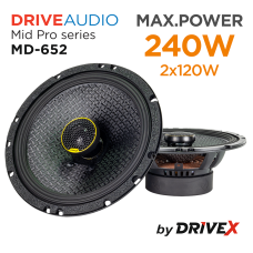 Автомобильная акустическая система DriveX MD-652 6.5" 120W 4Om