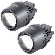 BiLED линзы противотуманные автомобильные DriveX FOG BiLED HL8A 3.0" 50/60W 3K/5K/6K - 3-цветная