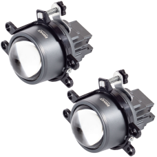 BiLED линзы противотуманные автомобильные DriveX FOG BiLED HL8A Toyota 3.0" 50/60W 3K/5K/6K - 3-цветная