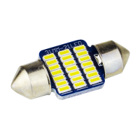 Светодиоды в габаритных огнях, подсветке номера и в салоне DriveX. T11-109 31mm 3014-21 12V автомобильные светодиоды 12В