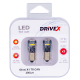 Світлодіоди в габаритні вогні. Підсвітку номера та салона DriveX Glow X1 T8 12-24V CAN 300Lm BA9S/T4W d-9mm к-т.