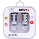 Світлодіоди в габаритні вогні. Підсвітку номера та салона DriveX Glow UL1 T20(1) 9-48V 30W CAN 2600Lm 7440/W21W base-16mm EU к-т.