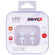 Светодиоды в габары, подсветку номера, салон DriveX T10-201 100Lm 3030-1 9-36V W5W base-10mm к-т.