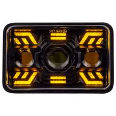 Фара противотуманная WL FOG-06 26/46W H/L STM - DRL W+Y к-т.