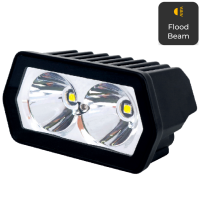 Фара додаткового світла DriveX WL DRL-102 DLX 2-20W OSR FL 9 cm