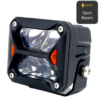 Фара додаткового світла DriveX WL SQ-105 DLX 3" DB+DRL 4L-20W OSR