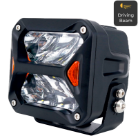 Фара дополнительного света DriveX WL SQ-113 DLX 4" DB+DRL 6L-30W OSR