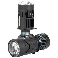 LED автомобильные лампы с линзой SoKill LE-10 LC H4 H/L 6000K 85W/65W к-т.