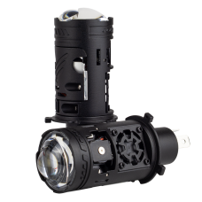 LED лампи автомобільні з лінзою DriveX LE-10 H4 Compact 6000K 45W/65W 9-36V к-т.