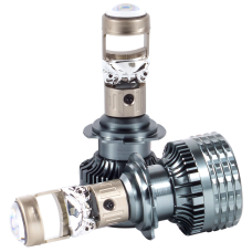 LED лампи автомобільні з лінзою DriveX LE-09 HB3 50W 9-16V 6000K к-т.