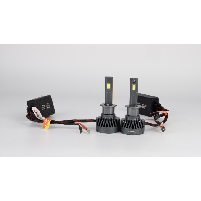 LED лампи автомобільні DriveX LED лампи серії AL-15 PRO H1 65W 9-60V 5.5K к-т.