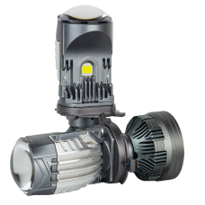 LED лампи автомобільні з лінзою DriveX SLE-03 H4 H/L 9-60V 80/100W 6000K к-т.