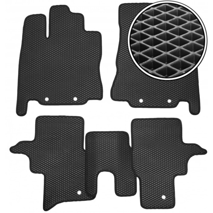 EVA коврики Infiniti JX35 2013-2017 комплект ковриков в салон auto.KIM