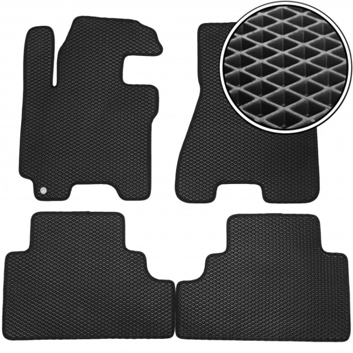EVA коврики Kia Sportage 2005-2010 комплект ковриков в салон auto.KIM
