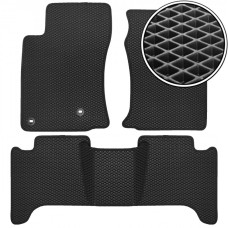 EVA килимки  Toyota Land Cruiser 120 Prado 2002-2009 комплект килимків в салон auto.KIM