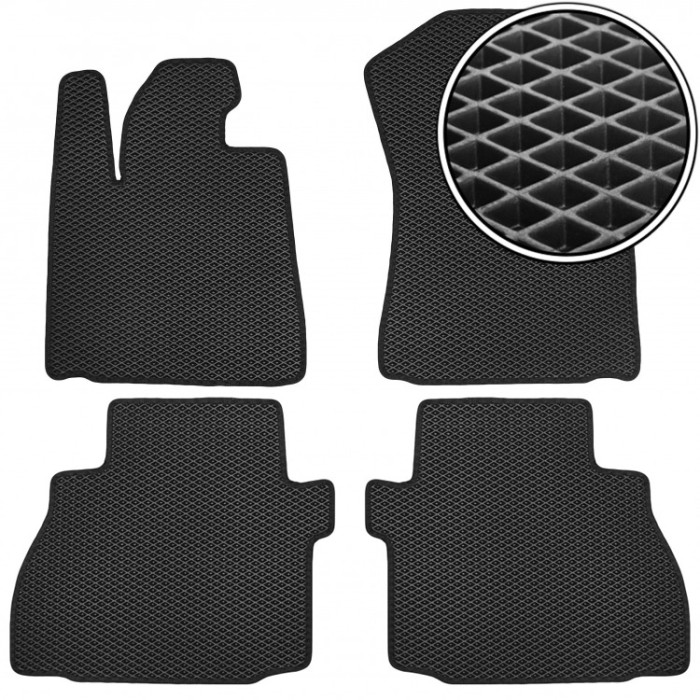 EVA килимки  Toyota Tundra 2007-2013 комплект килимків в салон auto.KIM