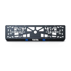 Номерна рамка Tata із високоякісного ABS пластику Ledos виглядає як LCD дисплей.