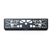 Номерна рамка Vanhool із високоякісного ABS пластику Ledos виглядає як LCD дисплей.