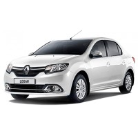 Багажник на крышу Renault / Dacia Logan Aero алюминиевый 120 см.