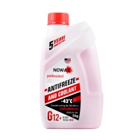 Антифриз G12 червоний -40°C 1кг NOWAX