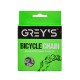 Цепь велосипедная Grey's 1шв. S410 Half Silver, 112 звеньев