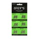Замок цепи Grey's QRS9 9шв, 6шт