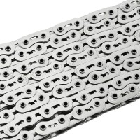 Цепь велосипедная Grey's 1шв. MK747L NP Silver, 112 звеньев