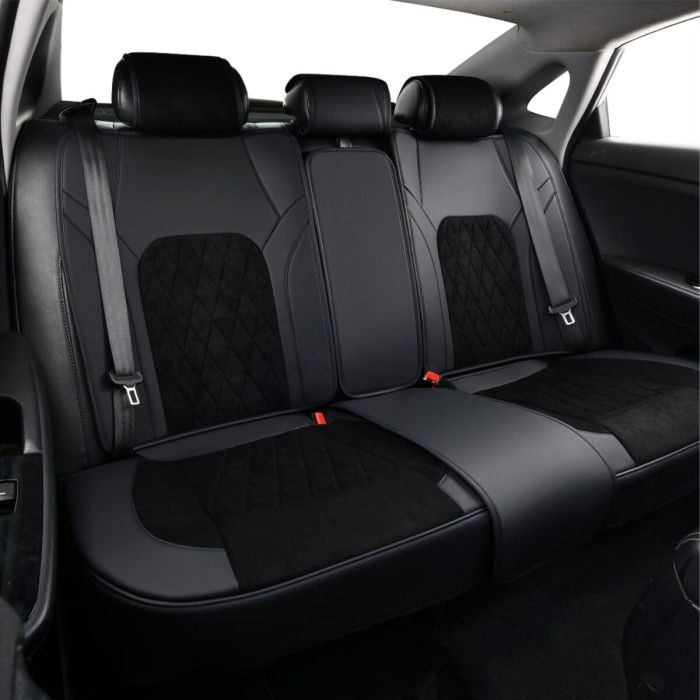 Комплект, 3D чохли для сидінь Beltex Malibu, black