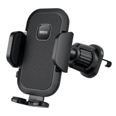Держатель телефона автомобильный Brevia AirVent Pro MultyHold на дефлектор, для 4.7-6.8", ширина до 100мм, черный